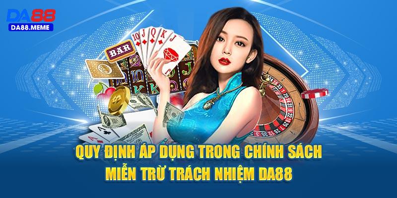 Chi tiết trong chính sách miễn trừ trách nhiệm